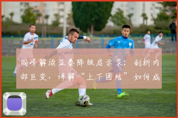 阎峰解读亚泰降级启示录：剖析内部巨变，详解“上下团结”如何成为复兴基石
